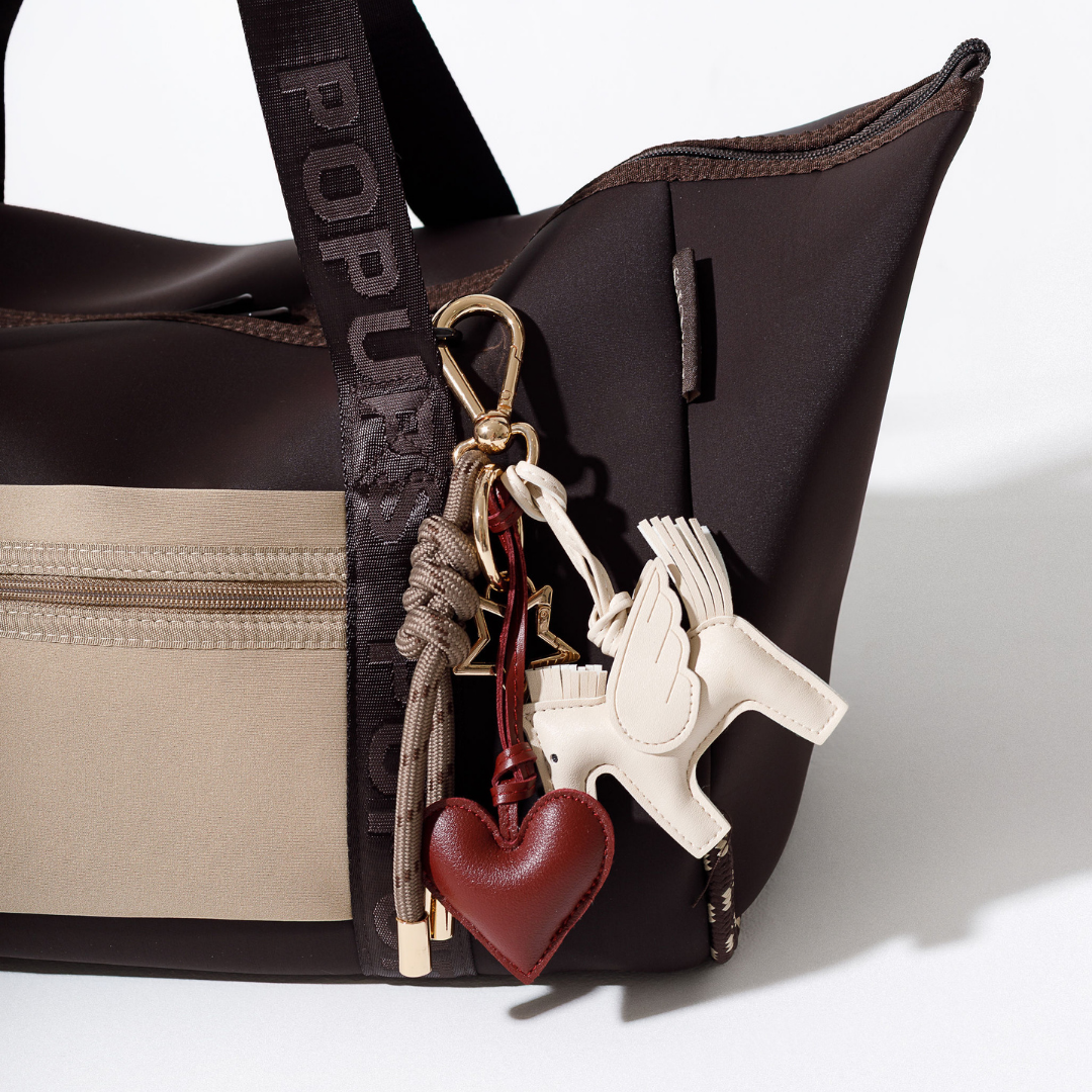 ZIPPER TOTE ESPRESSO