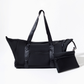 ZIPPER TOTE BLACK