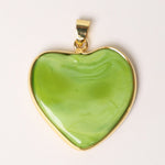 ENAMEL HEART GREEN