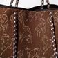 EVERYDAY TOTE HORSE PRINT ESPRESSO