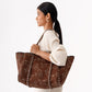 EVERYDAY TOTE HORSE PRINT ESPRESSO
