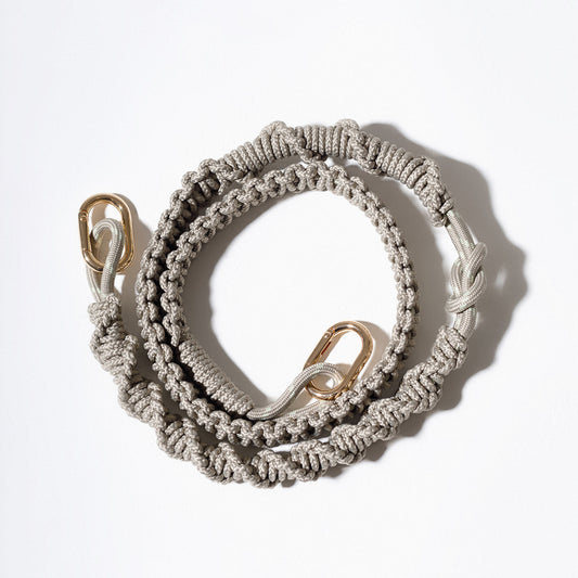 MACRAME STRAP GREIGE