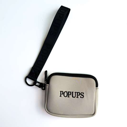 LLAVERO MONEDERO TAUPE