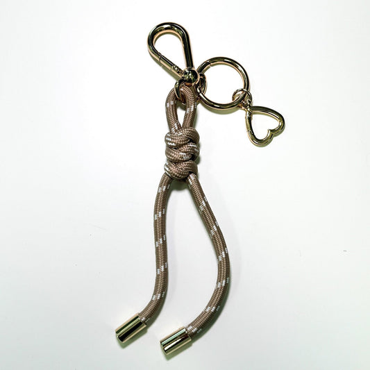 KEY CHAIN TAUPE