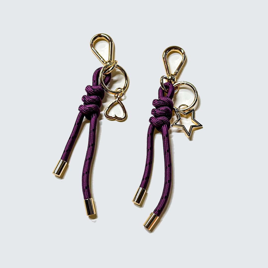 KEY CHAIN EGGPLANT