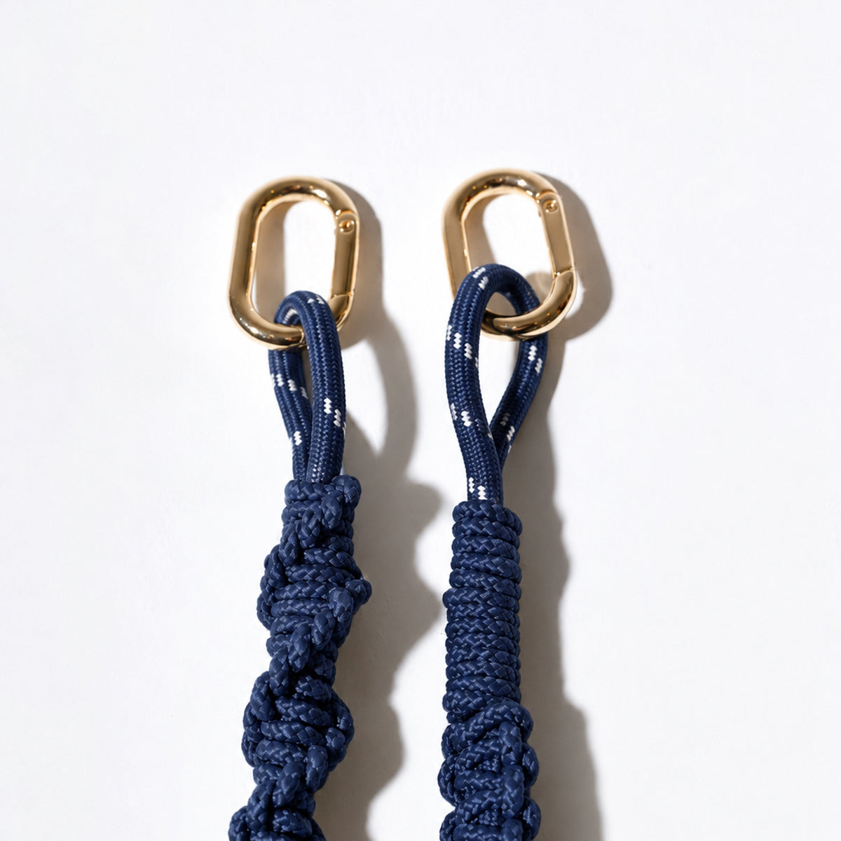 MACRAME STRAP DEEP BLUE