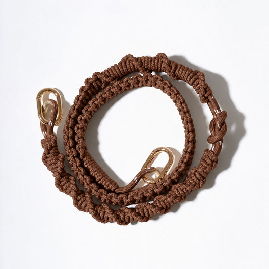 MACRAME STRAP TOFFEE