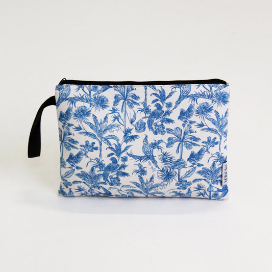 OVERSIZED WRISTLET POUCH TOILE