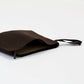 OVERSIZED WRISTLET POUCH ESPRESSO