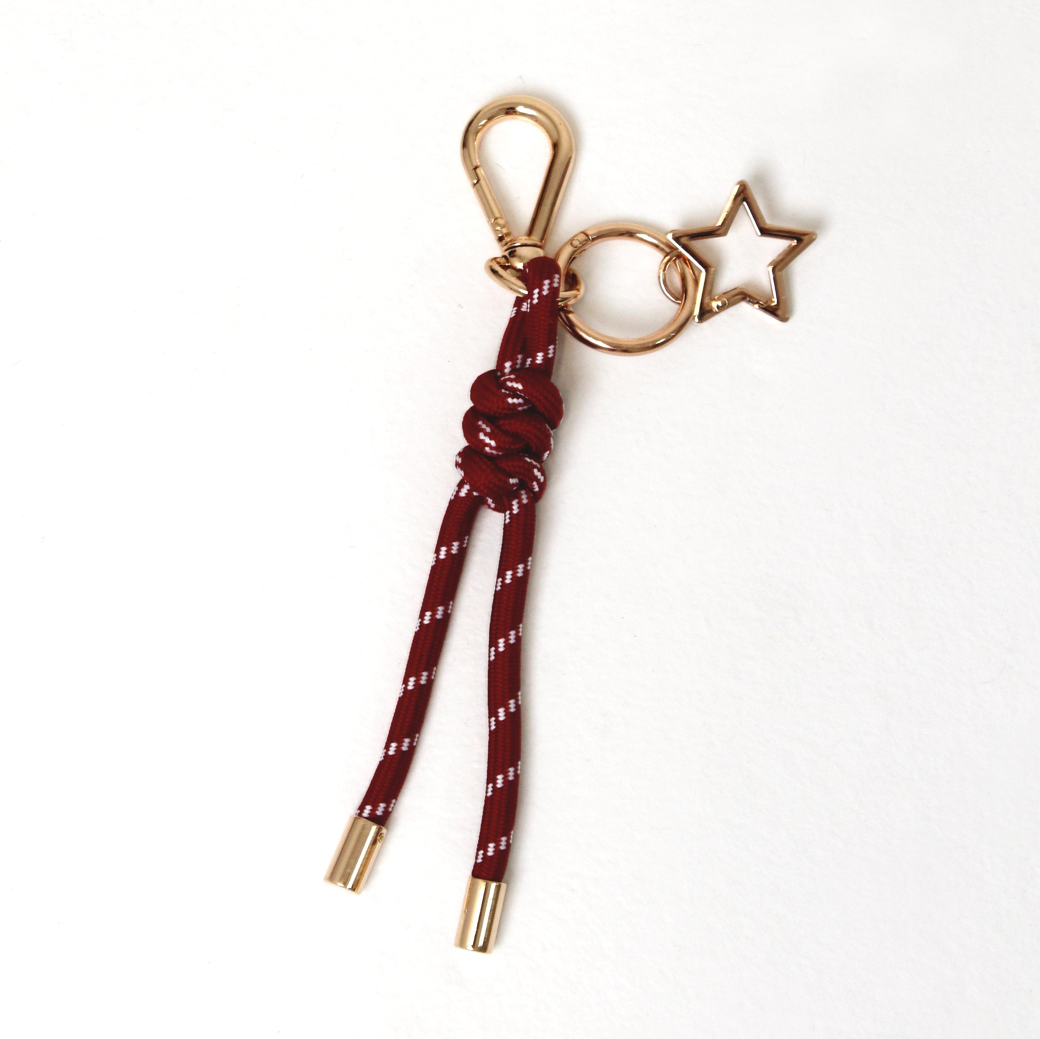 KEY CHAIN BURGUNDY – Pop Ups Brand
