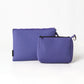 VERY PERI SET: OVERSIZED WRISTLET POUCH + ESSENTIAL POUCH