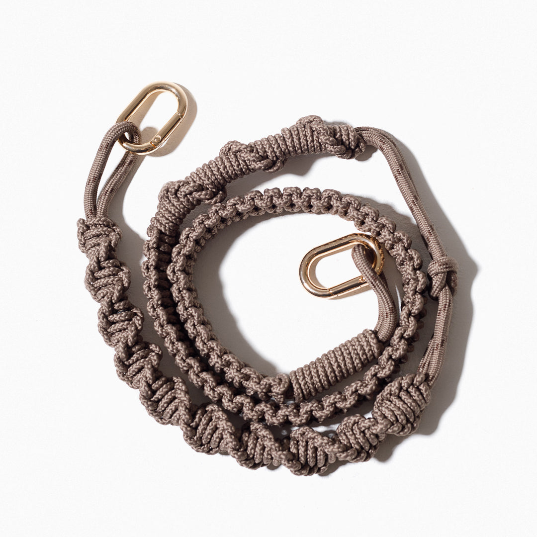 MACRAME STRAP MOCHA