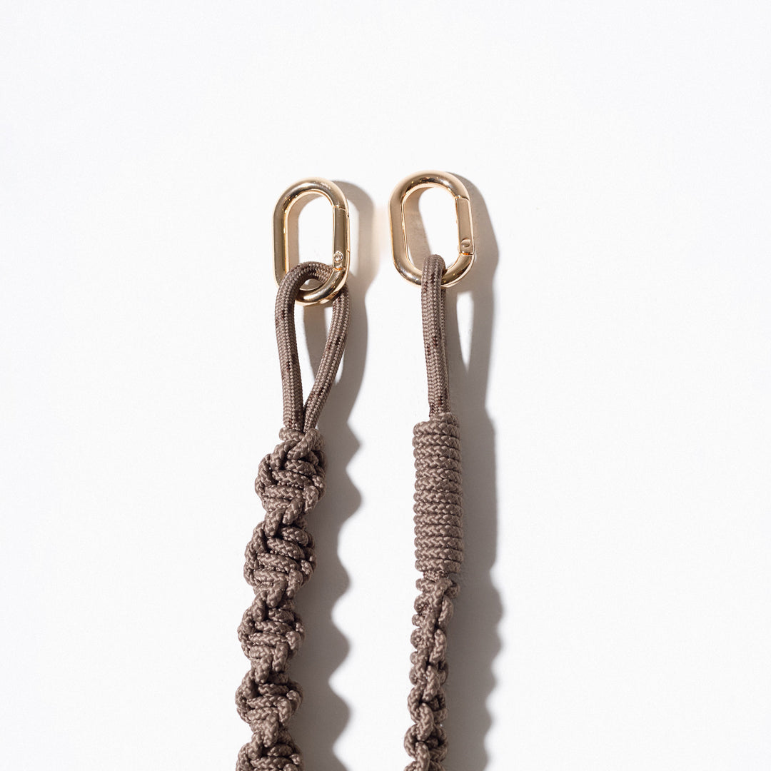 MACRAME STRAP MOCHA
