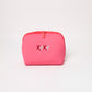 MAKEUP POUCH SET NEON PINK - XOXO