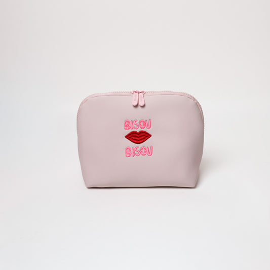 MAKEUP POUCH SET PRETTY IN PINK - BISOU BISOU