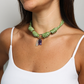 POP UPS X HANNAH B BOAT ROPE SAFARI NECKLACE WITH DREAM PURPLE FISH