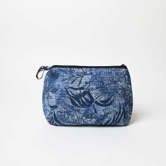ESSENTIAL POUCH JUNGLE FEVER DENIM BLUE