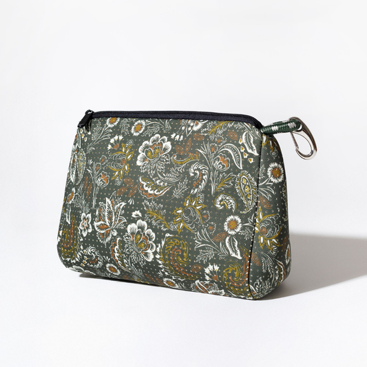 ESSENTIAL POUCH PAISLEY FOREST