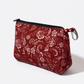 ESSENTIAL POUCH PAISLEY MERLOT