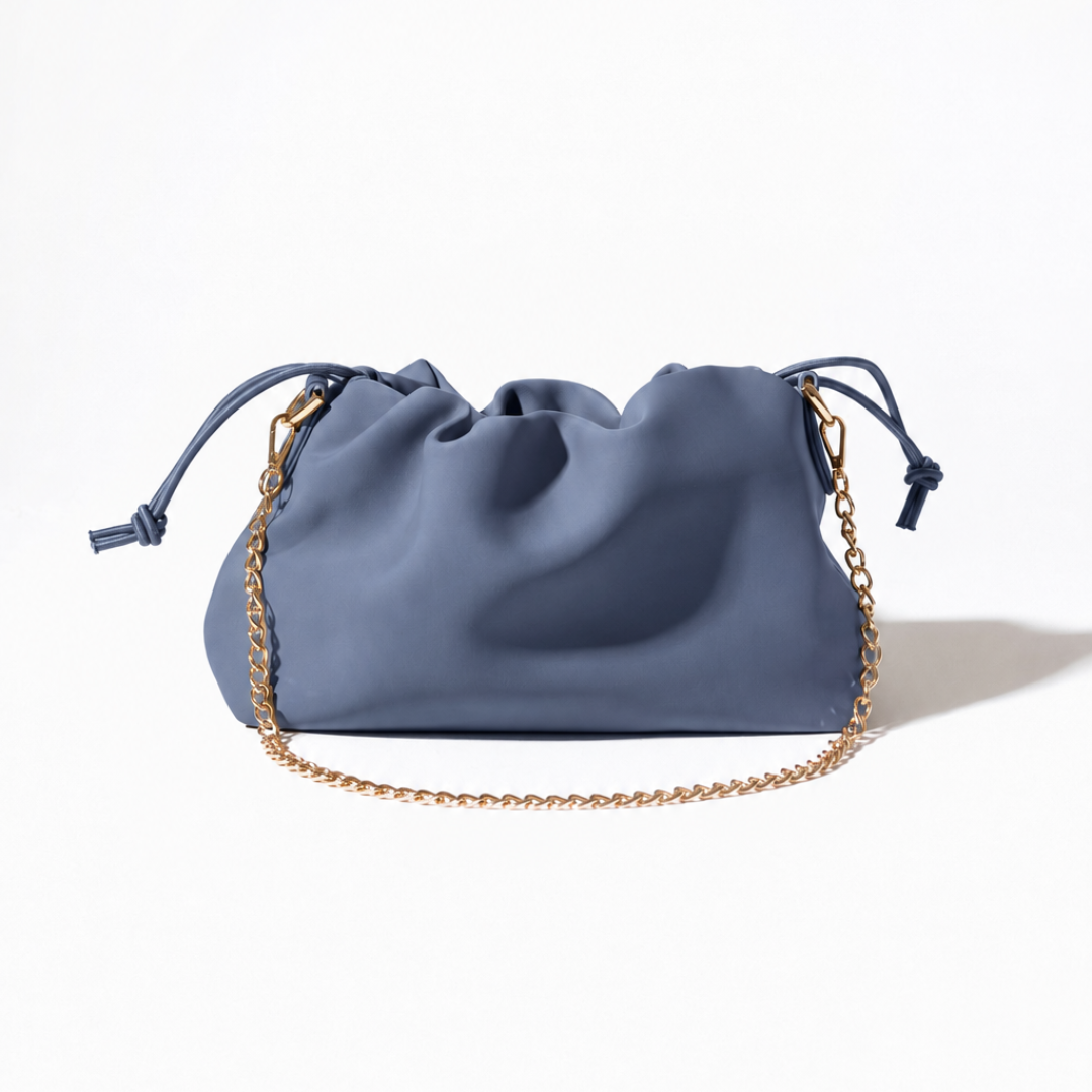 PUFF CLUTCH DEEP BLUE
