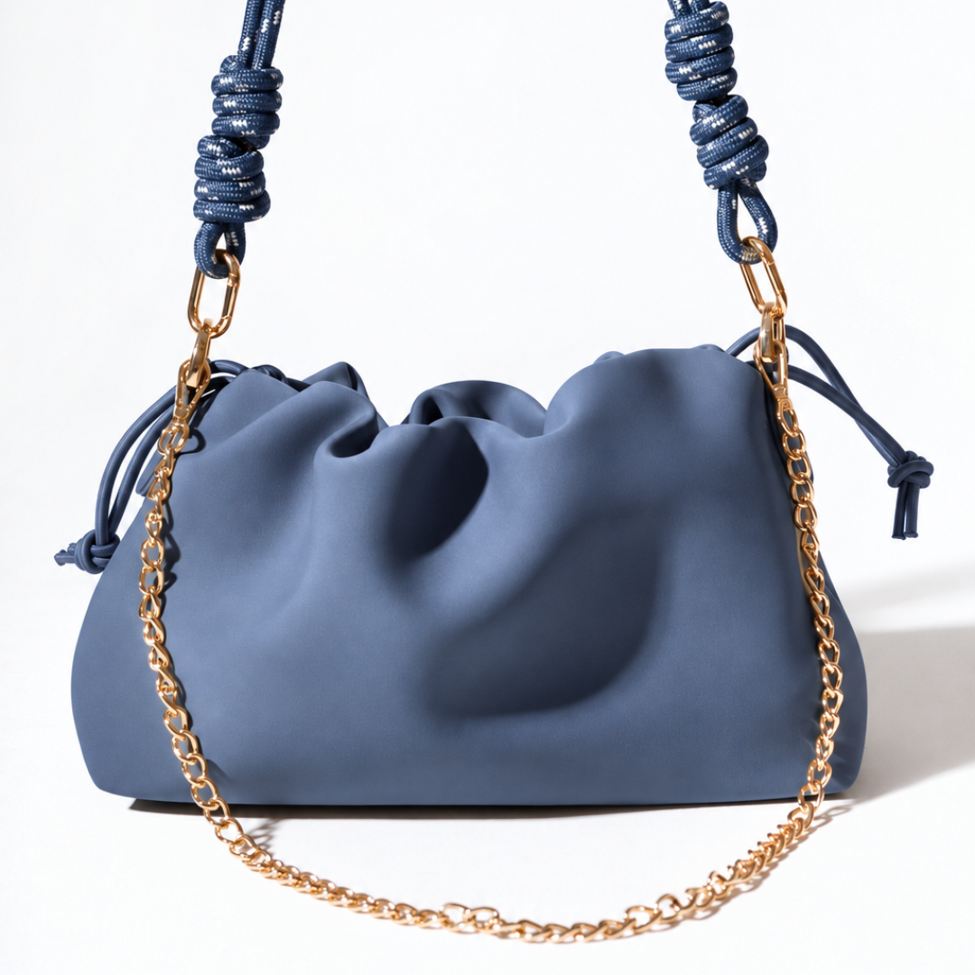 PUFF CLUTCH DEEP BLUE