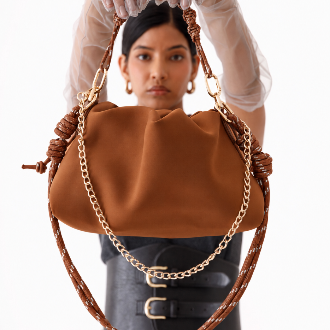 PUFF CLUTCH TOFFEE