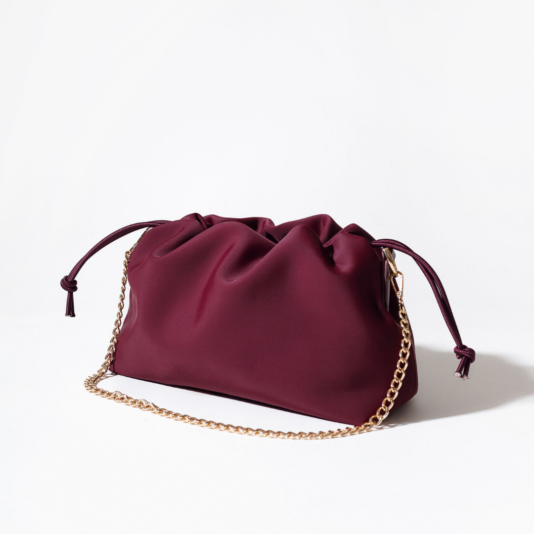 PUFF CLUTCH BORDEAUX