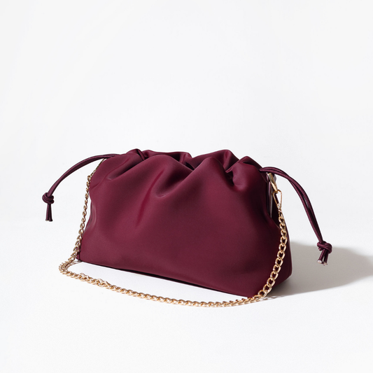 PUFF CLUTCH BORDEAUX