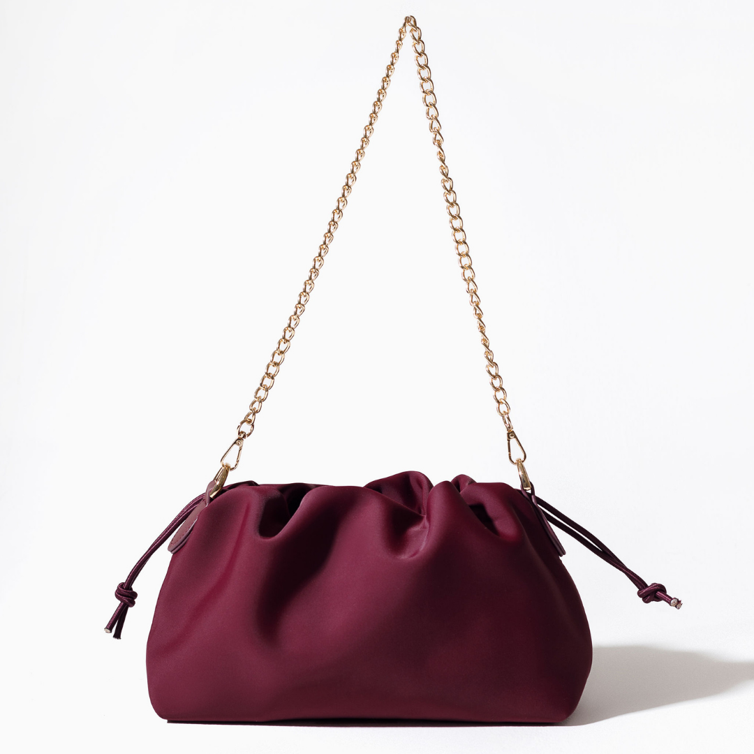 PUFF CLUTCH BORDEAUX