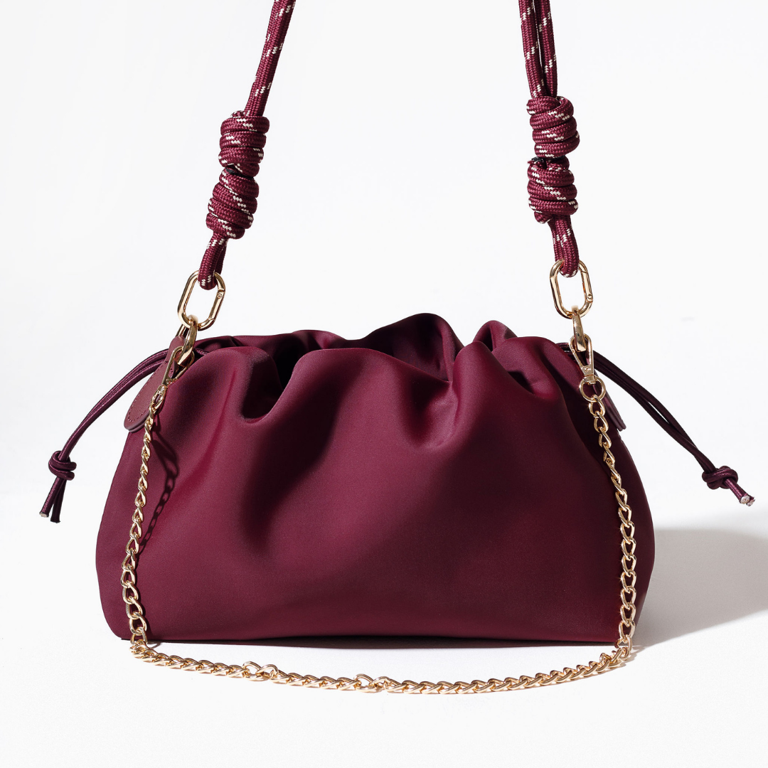 PUFF CLUTCH BORDEAUX