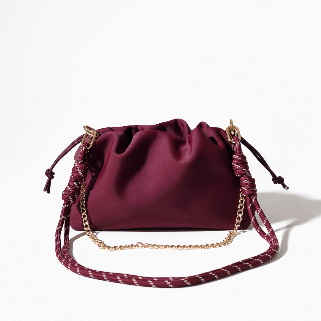 PUFF CLUTCH BORDEAUX