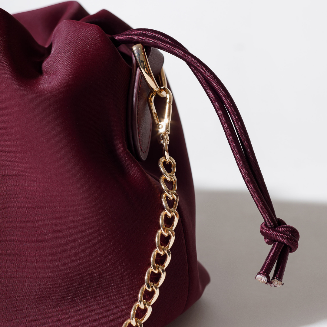 PUFF CLUTCH BORDEAUX