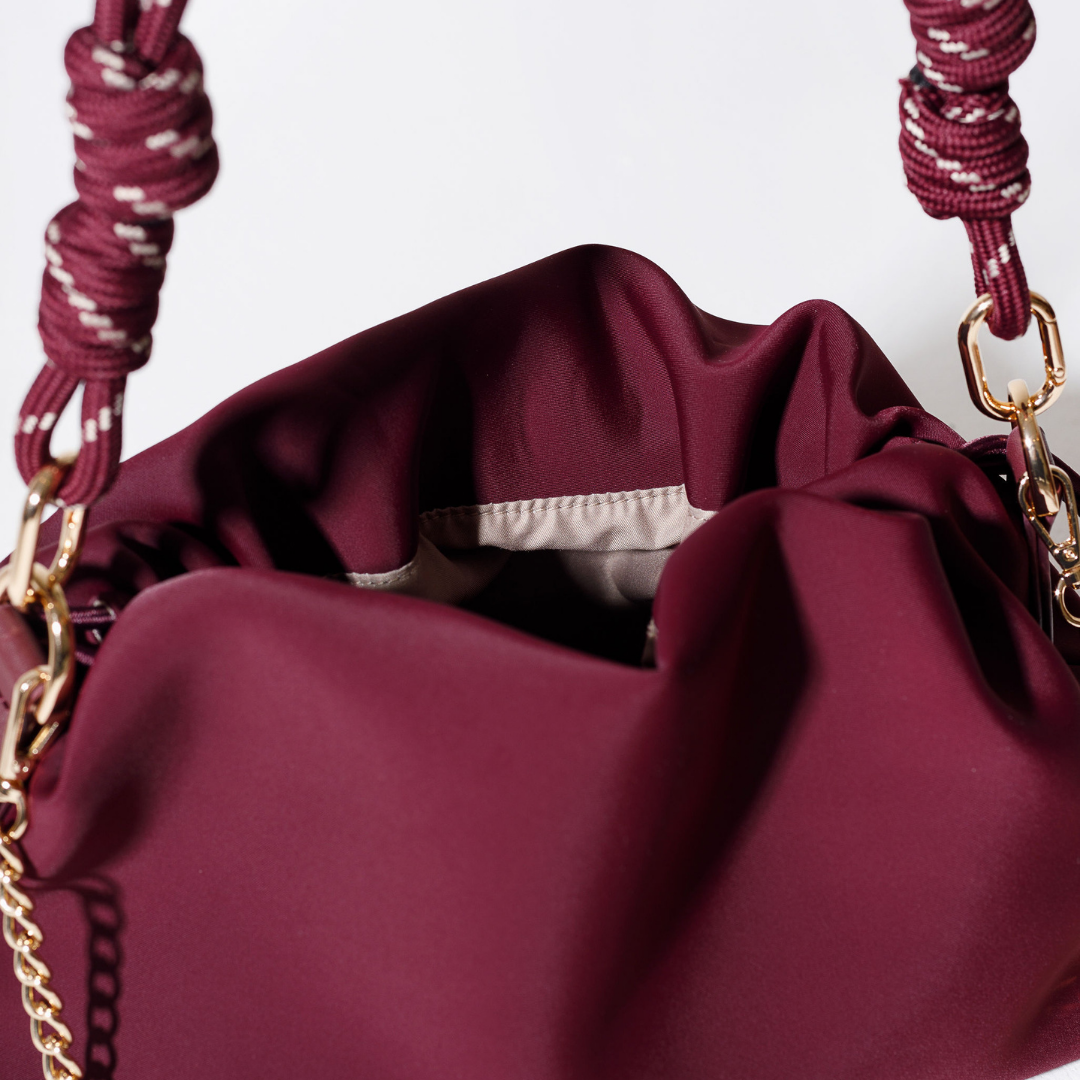 PUFF CLUTCH BORDEAUX