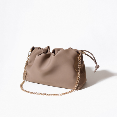 PUFF CLUTCH MOCHA