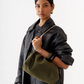 PUFF CLUTCH SAFARI GREEN
