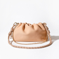 PUFF CLUTCH TAN