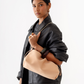 PUFF CLUTCH TAN