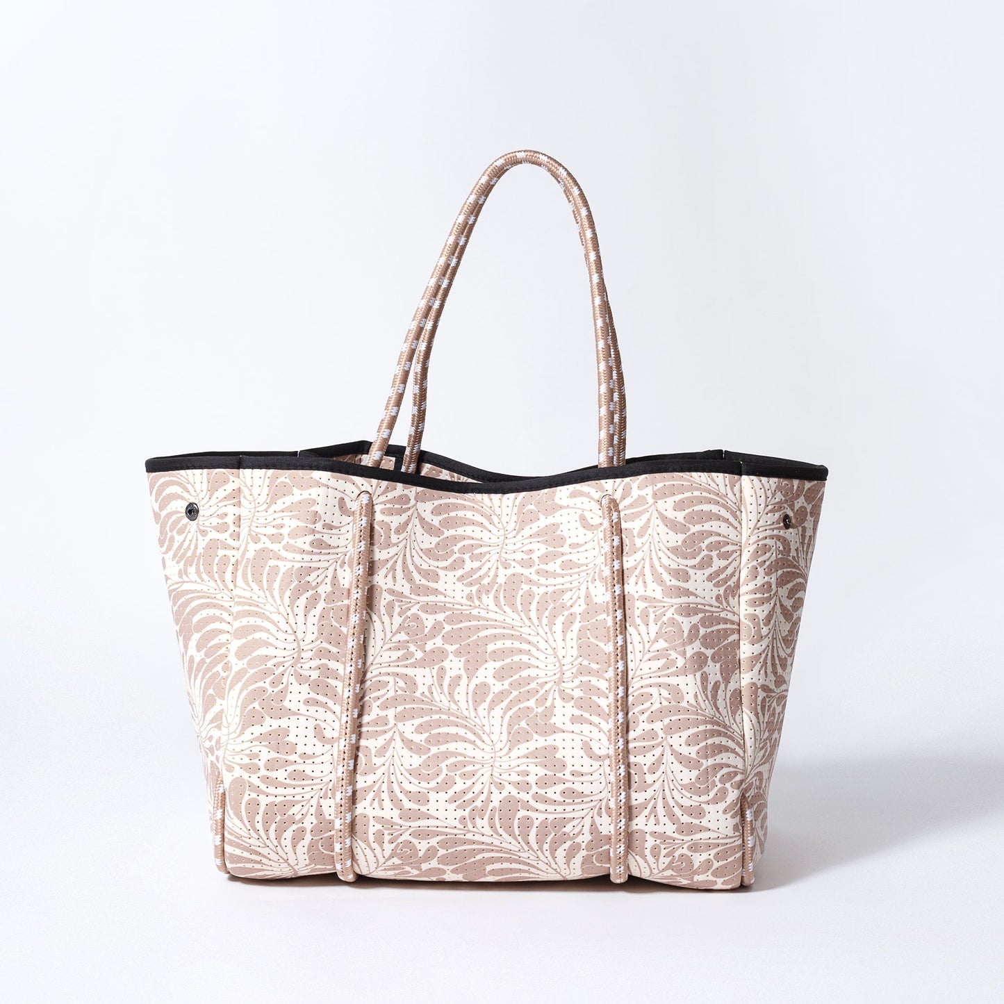 PALM BEIGE SET - EVERYDAY TOTE AND POUCH