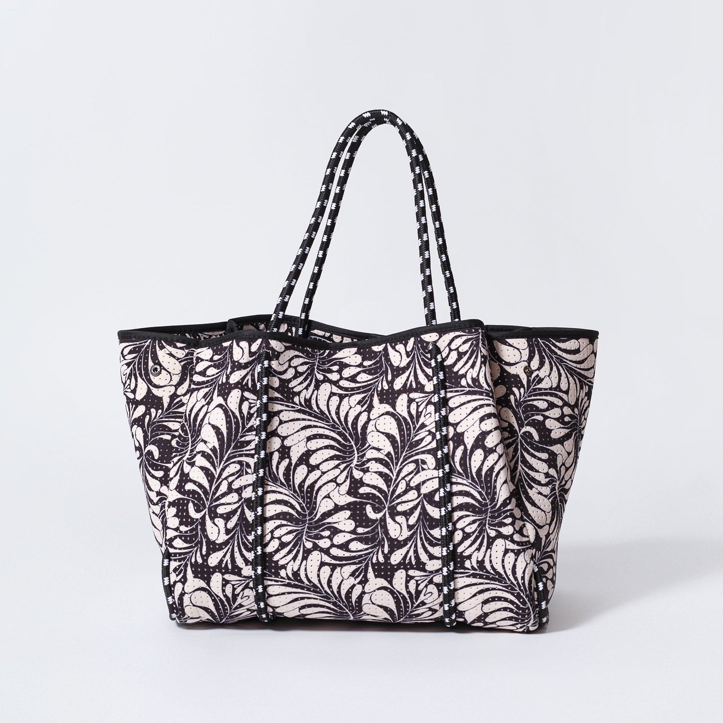 PALM BLACK SET - EVERYDAY TOTE AND POUCH