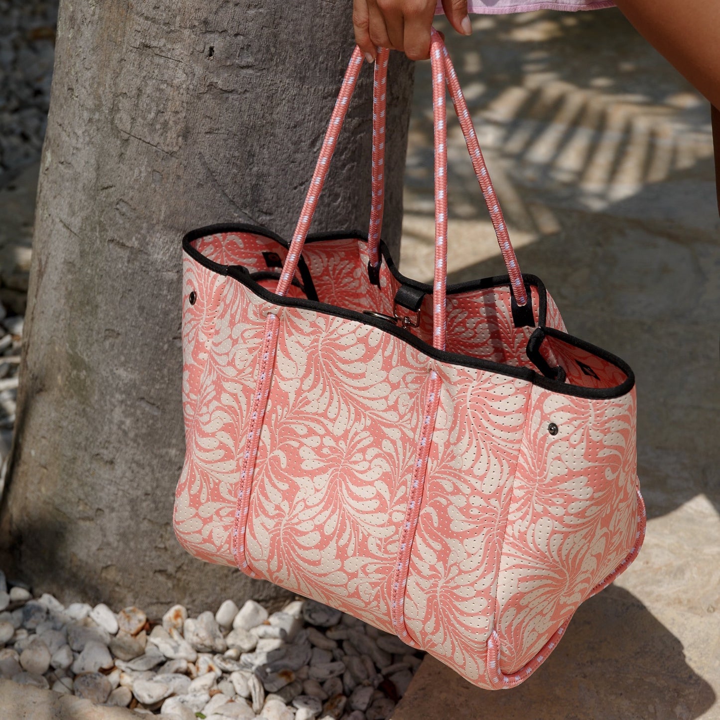 EVERYDAY TOTE PALM DREAMS PINK