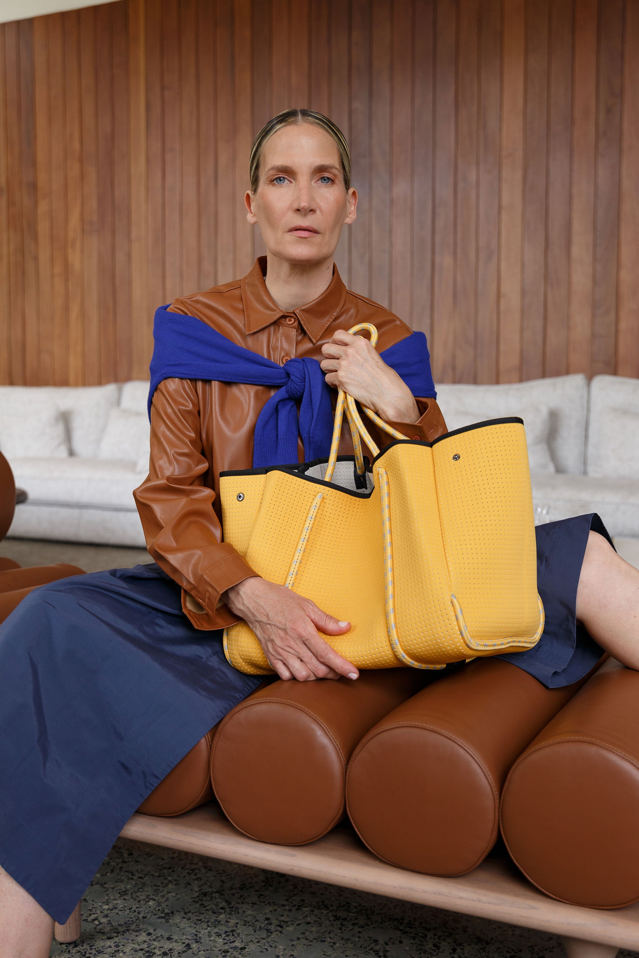 EVERYDAY TOTE MUSTARD – Pop Ups Brand