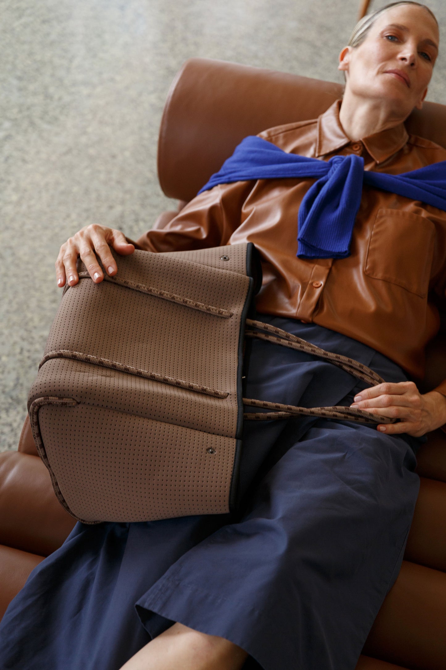 MOCHA BASIC SET - EVERYDAY TOTE AND POUCH