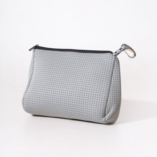 ESSENTIAL POUCH STONE GREY