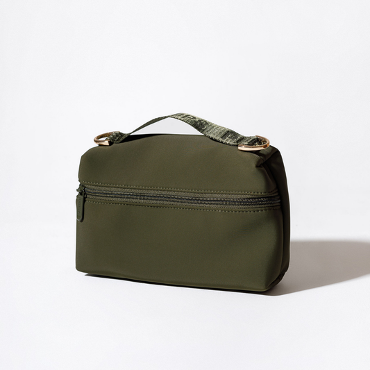VANITY CLUTCH SAFARI GREEN