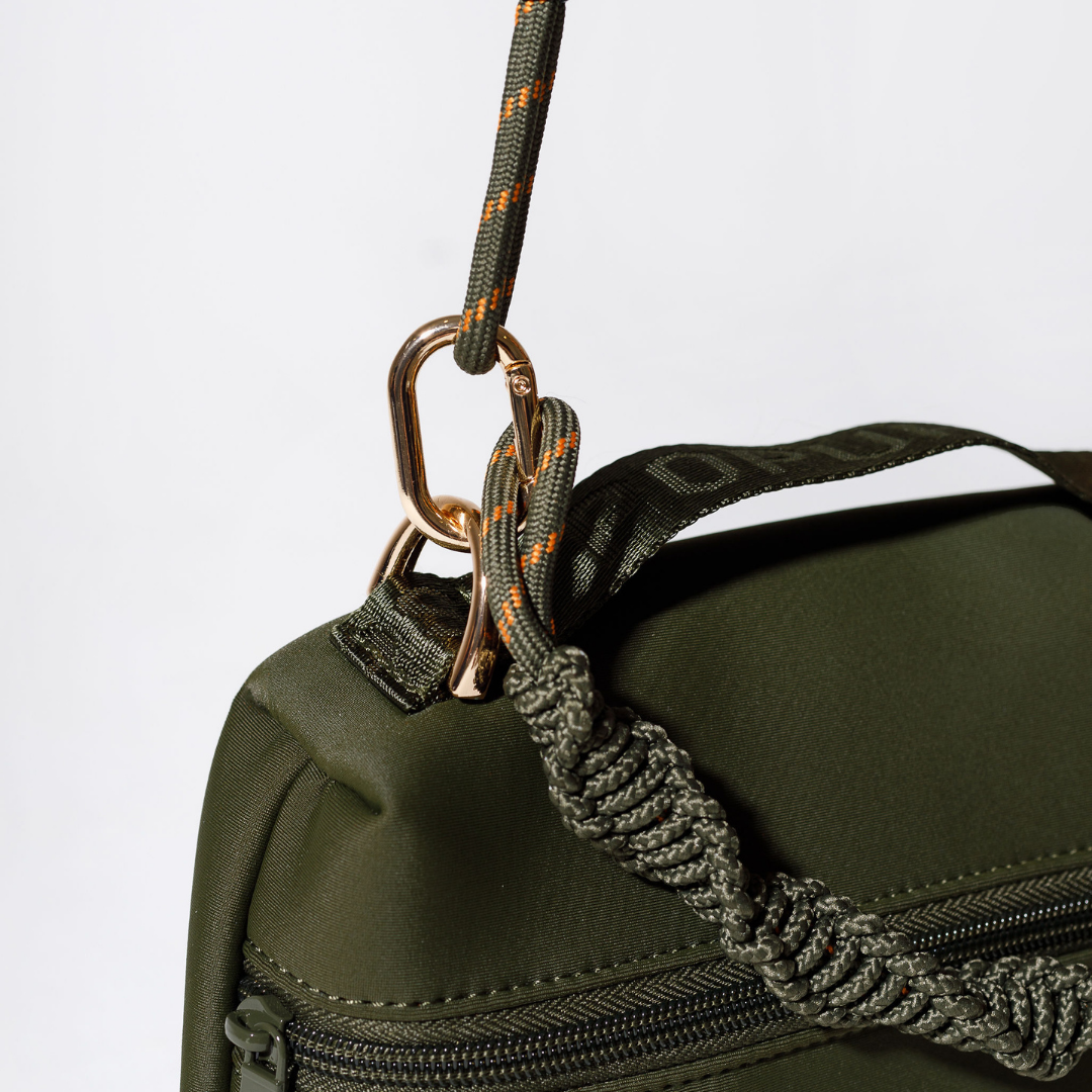 VANITY CLUTCH SAFARI GREEN