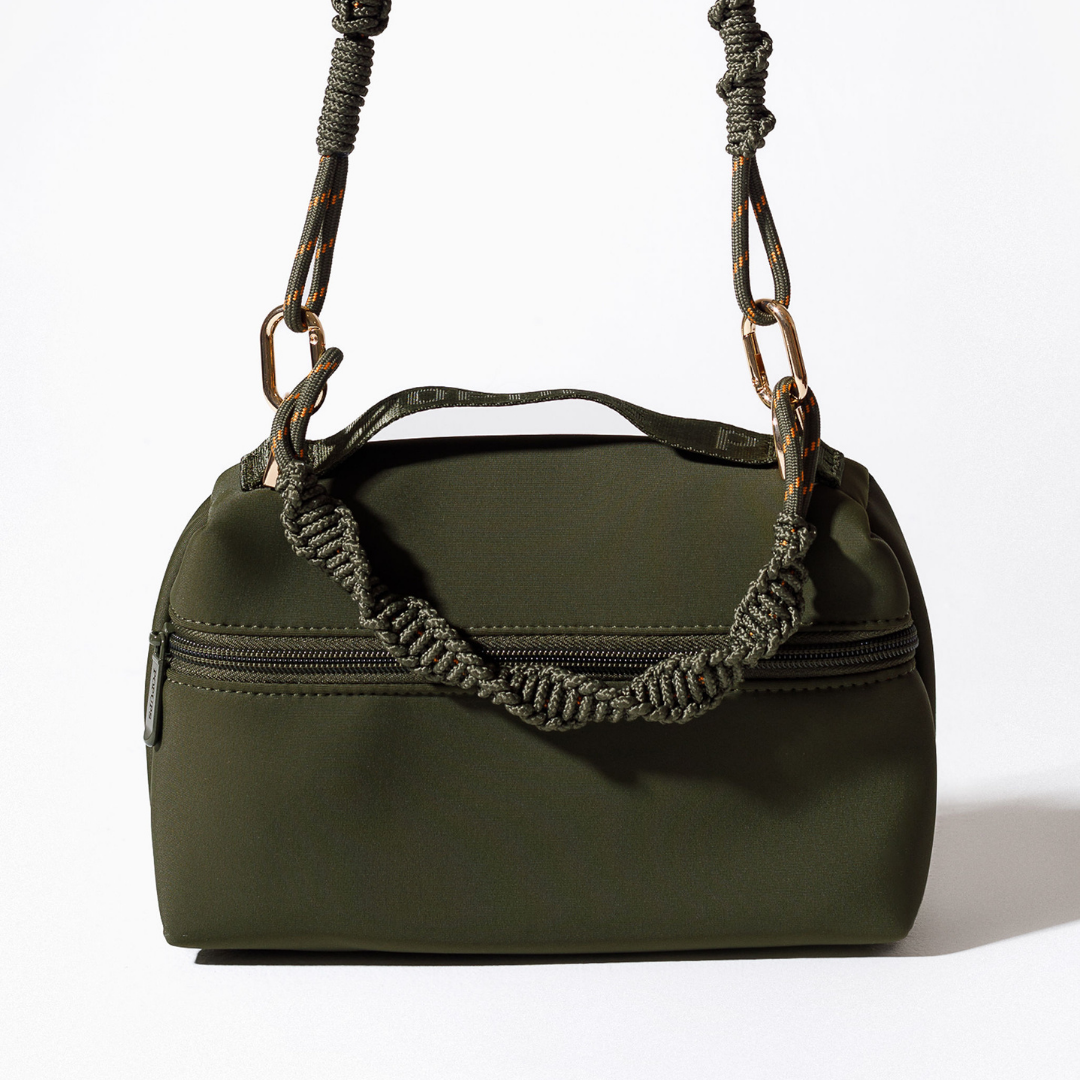 VANITY CLUTCH SAFARI GREEN