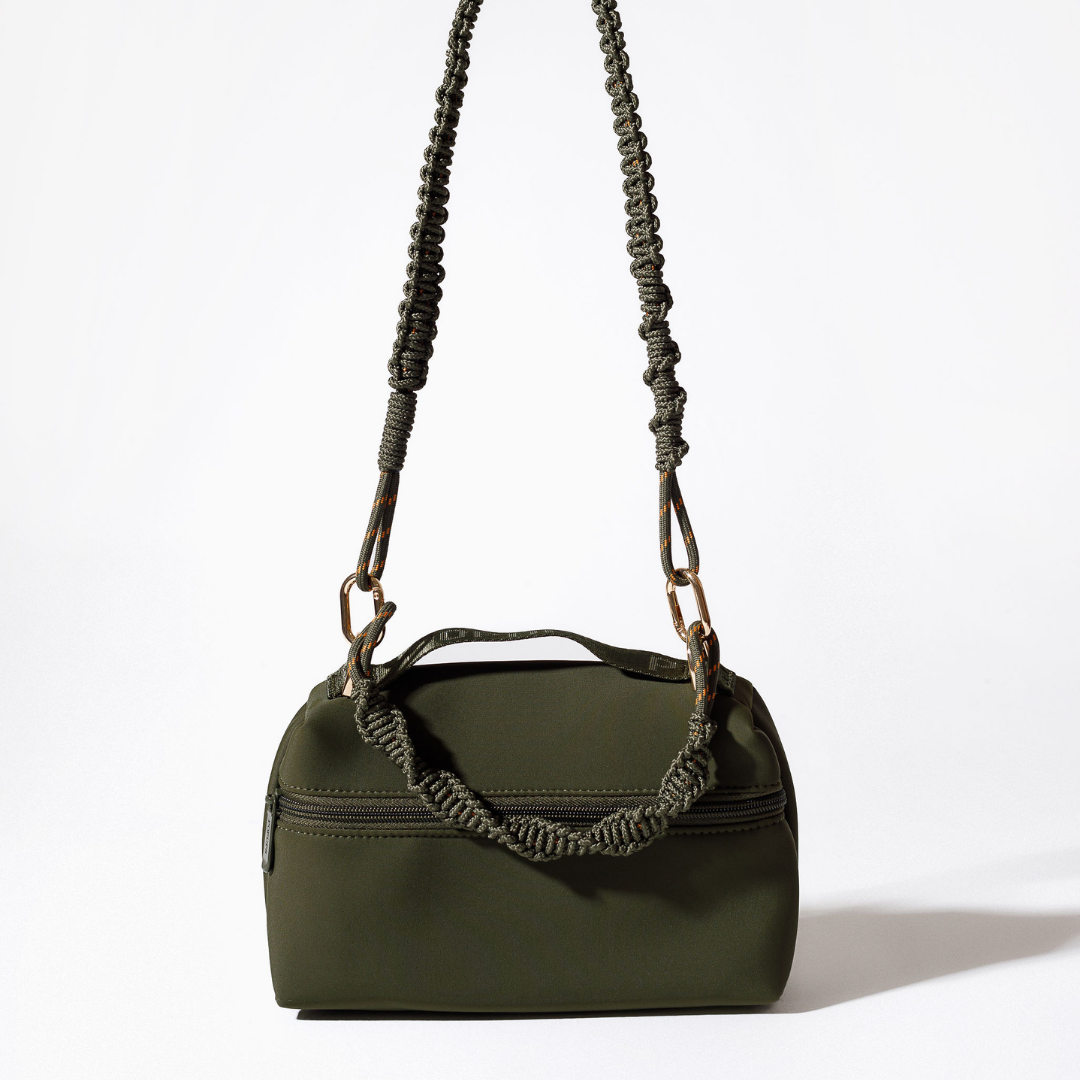 VANITY CLUTCH SAFARI GREEN