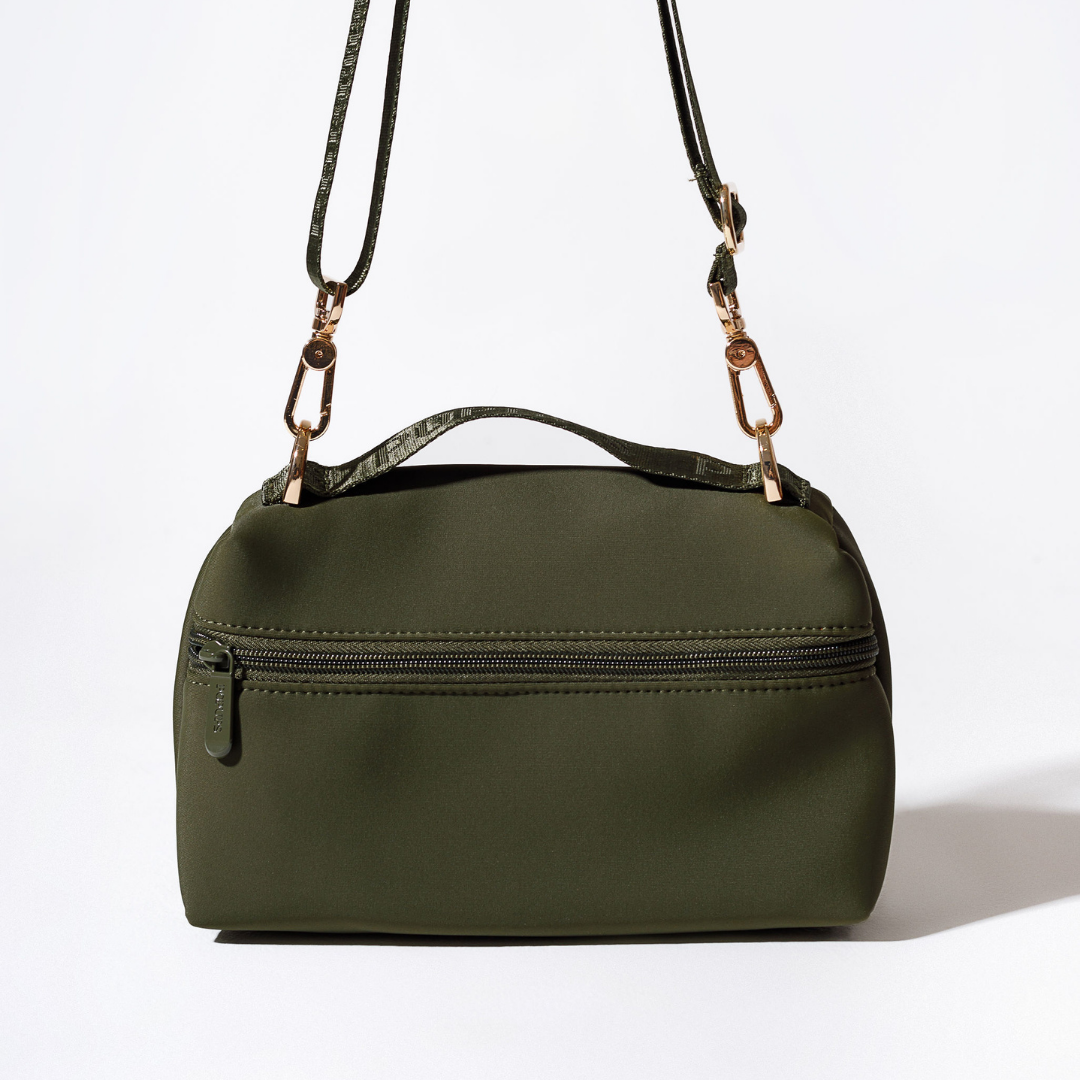 VANITY CLUTCH SAFARI GREEN
