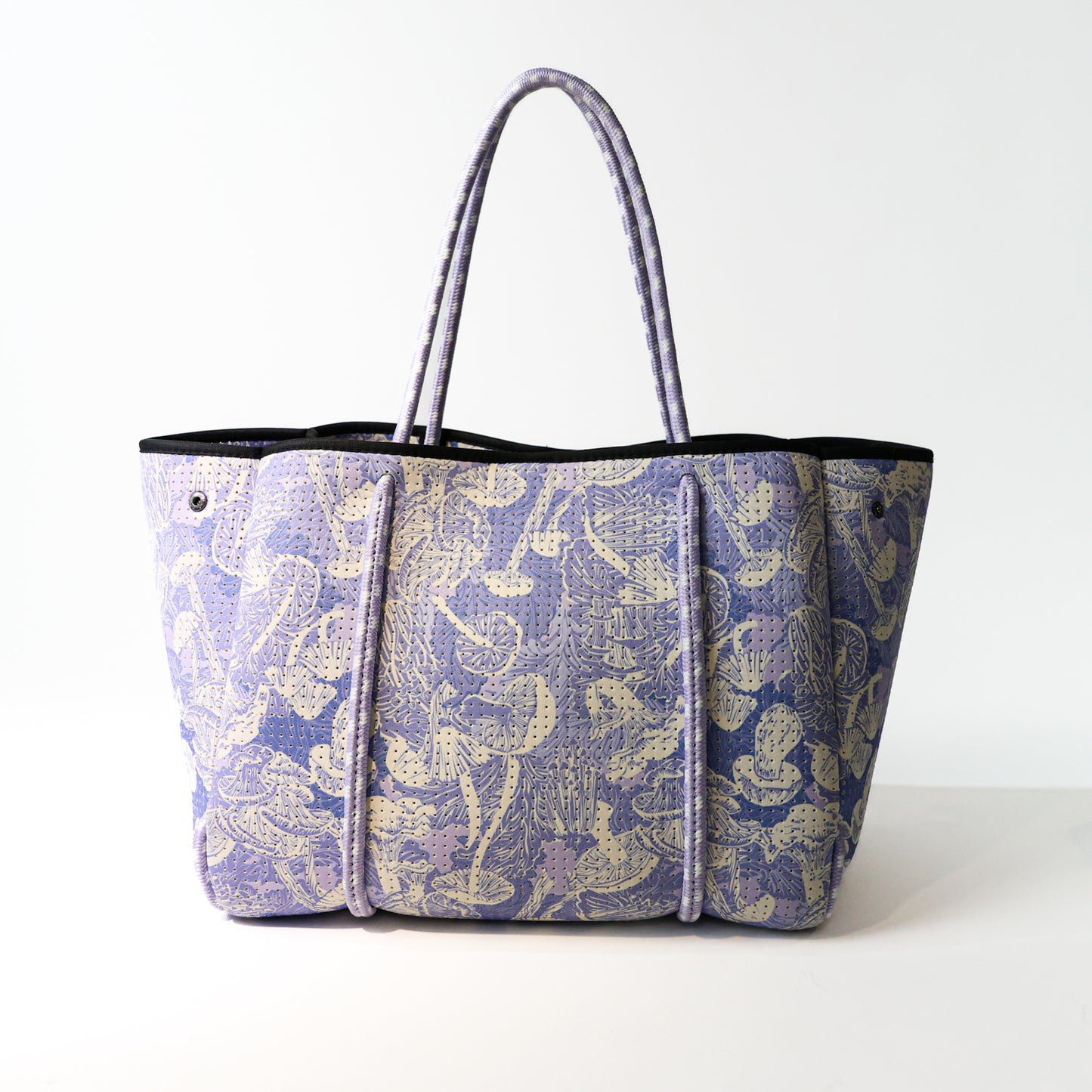 SHROOMS LILAC SET: EVERYDAY TOTE + POUCH + KEY CHAIN