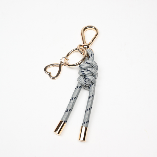 KEY CHAIN STONE GREY